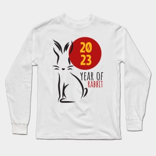 2023 Year Of The Rabbit Chinese New Year Long Sleeve T-Shirt